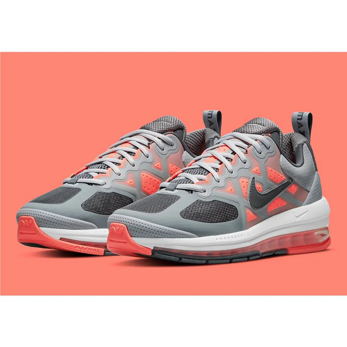 Nike shoes - Nike Air Max Genome - Air Max Genome - CW1648-004 - Light Smoke Grey/Bright Mango/Summit White/Iron Grey 0