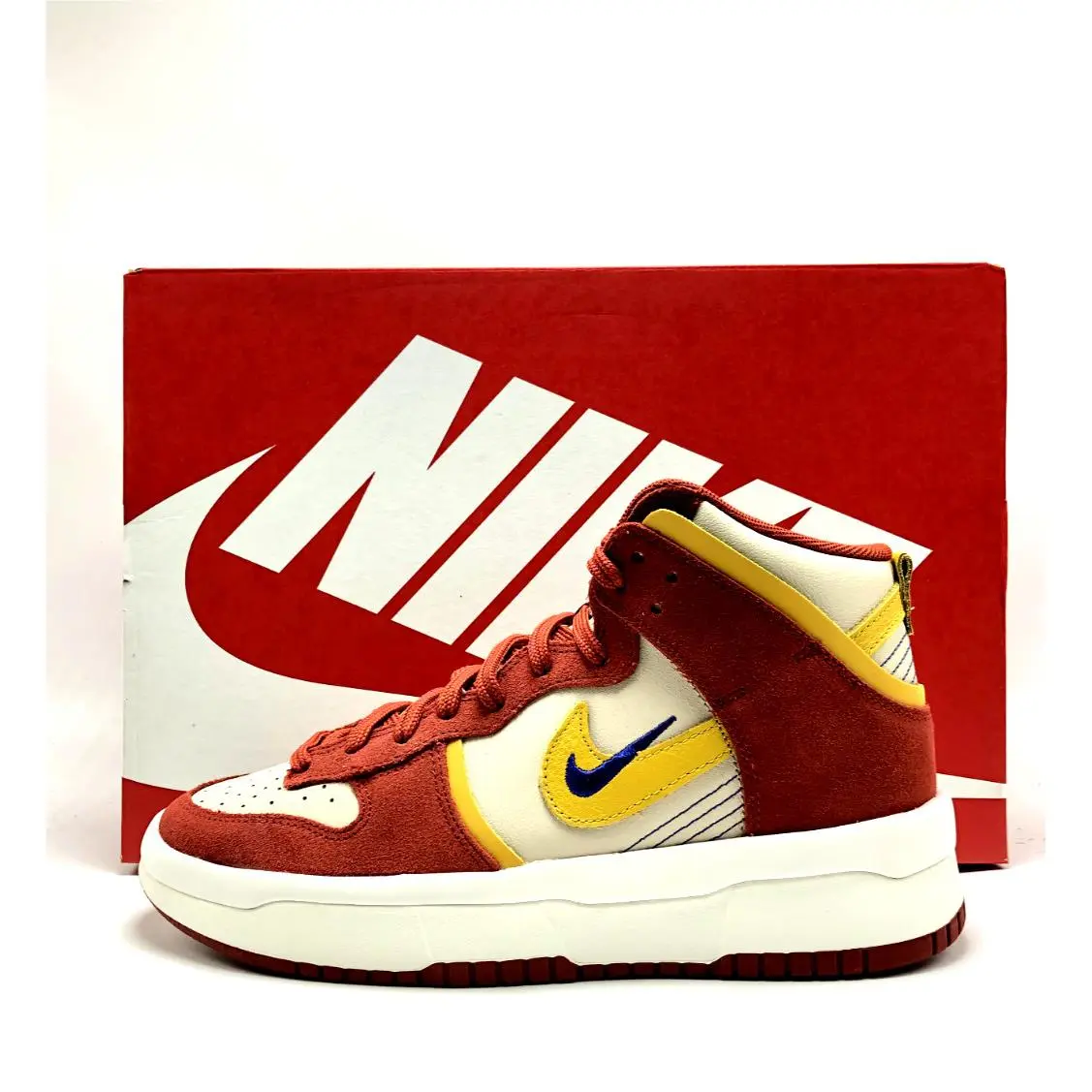 Nike shoes - Nike Dunk High - Dunk High - CW4554-113 - Red 5
