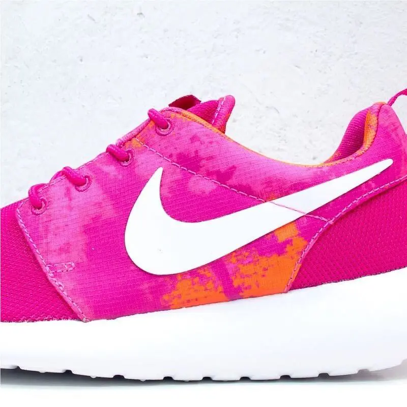 Nike shoes - Nike Roshe Run - Roshe Run - Pink 0