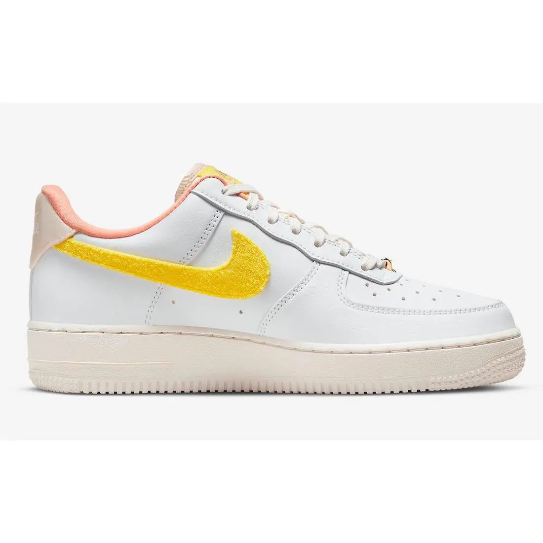 Nike shoes - Nike Air Force 1`07 - Air Force - DV2183-100 - White Yellow 1