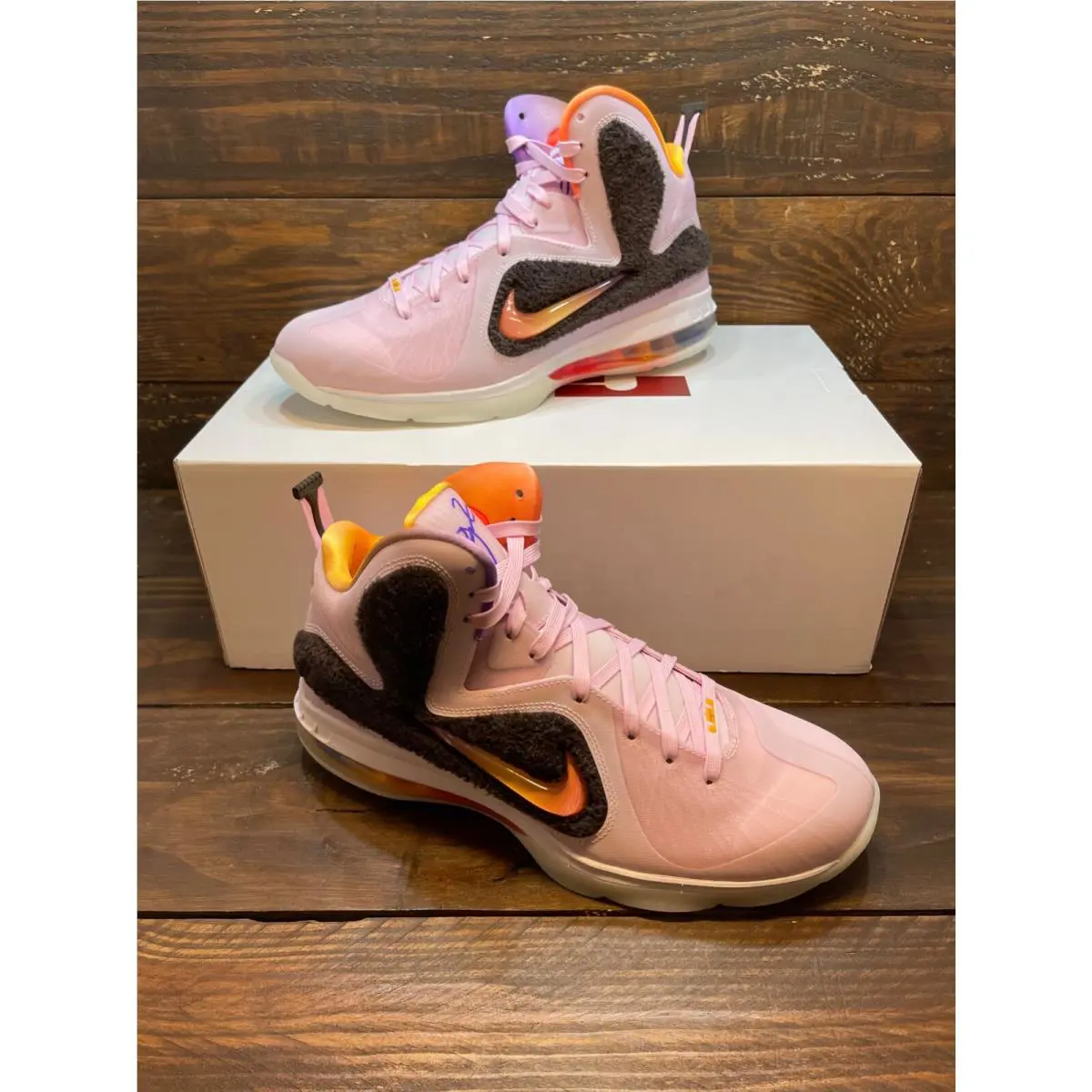 Nike shoes - Nike LeBron 9 - LeBron - DJ3908-600 - Pink 16