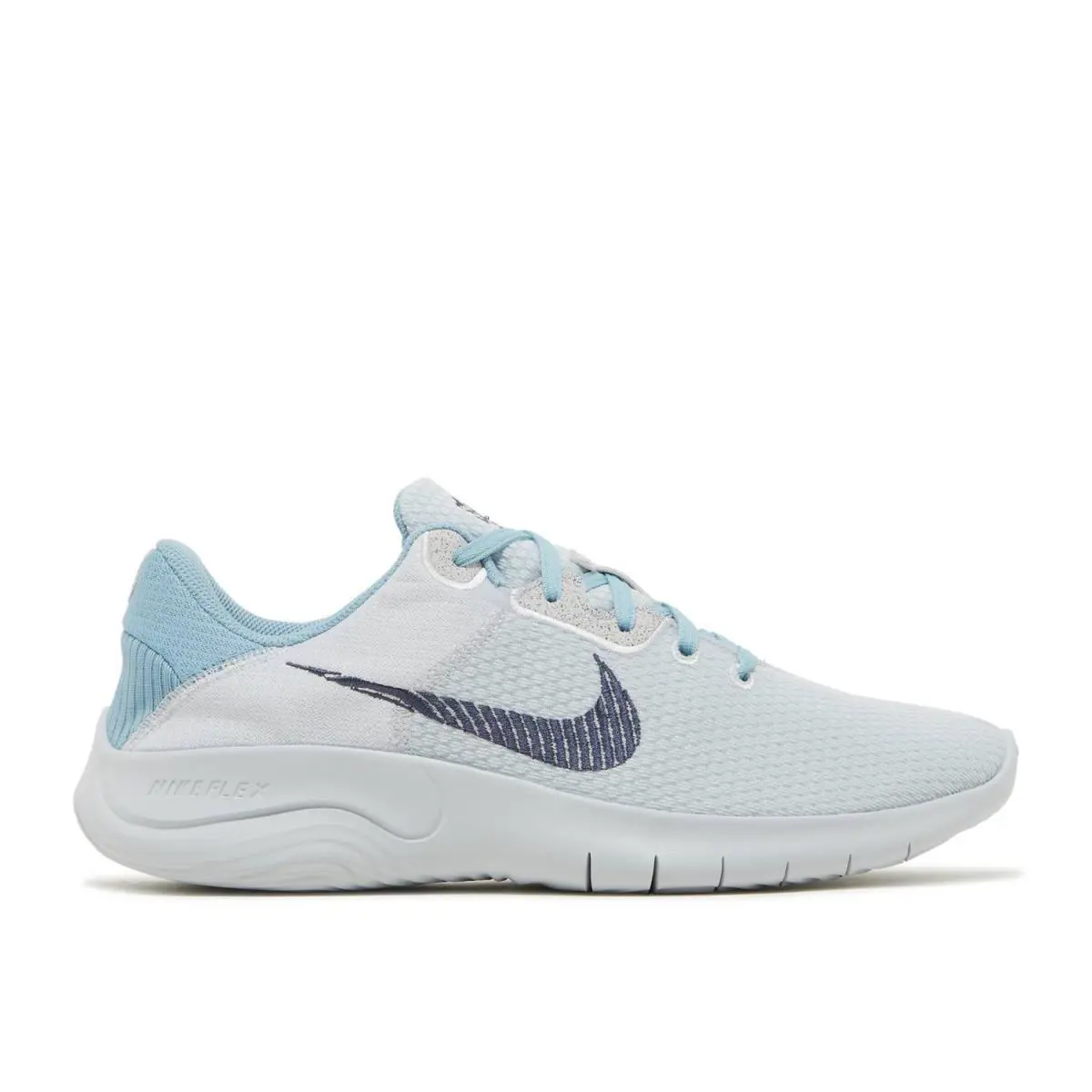 Men`s Nike Flex Experience Run 11 Next Nature `pure Platinum` DD9284 006 - Pure Platinum/Worn Blue/Thunder Blue