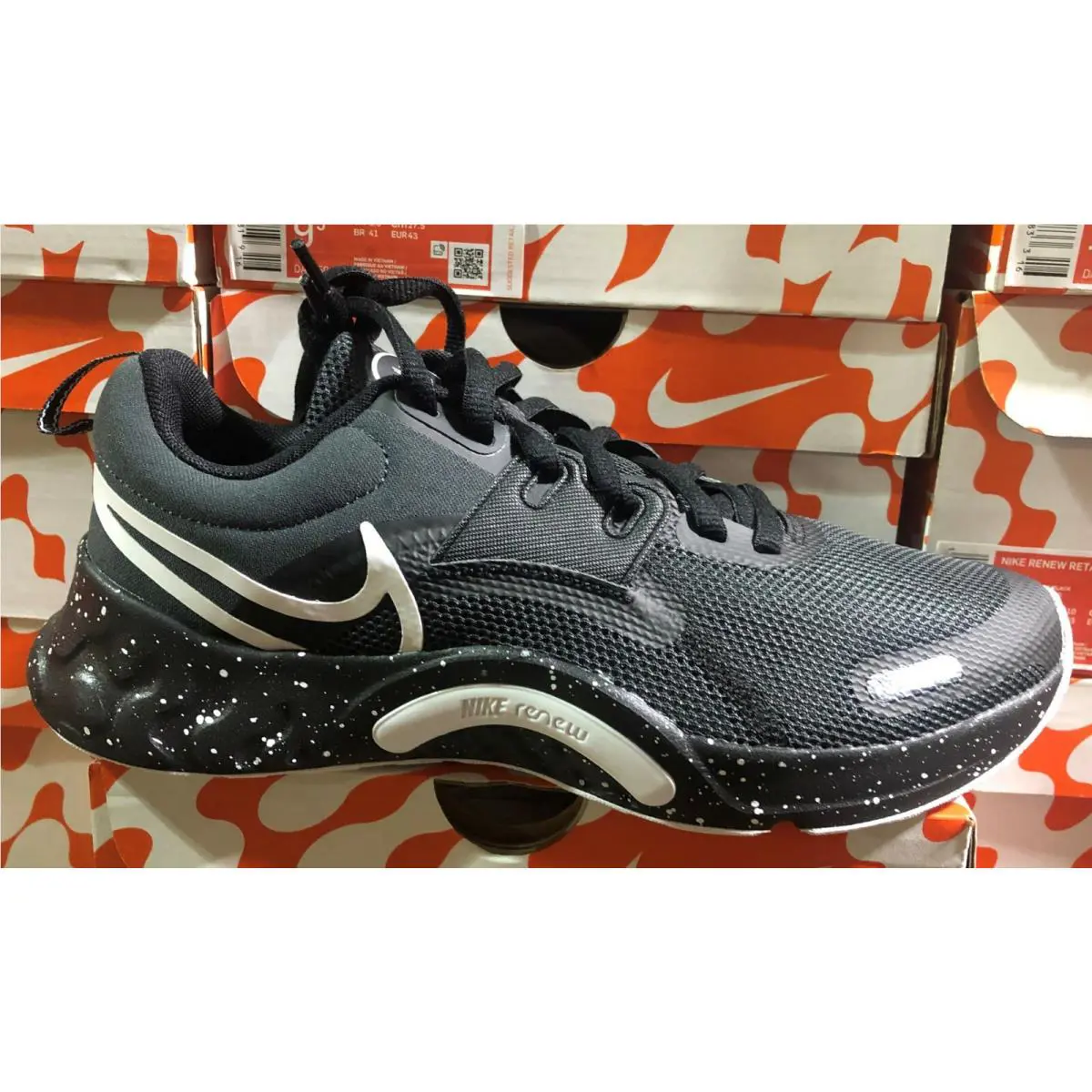 Nike shoes - Nike Renew Retaliation 3 - Renew Retaliation - DA1350 001 - Anthracite/White/Black 7