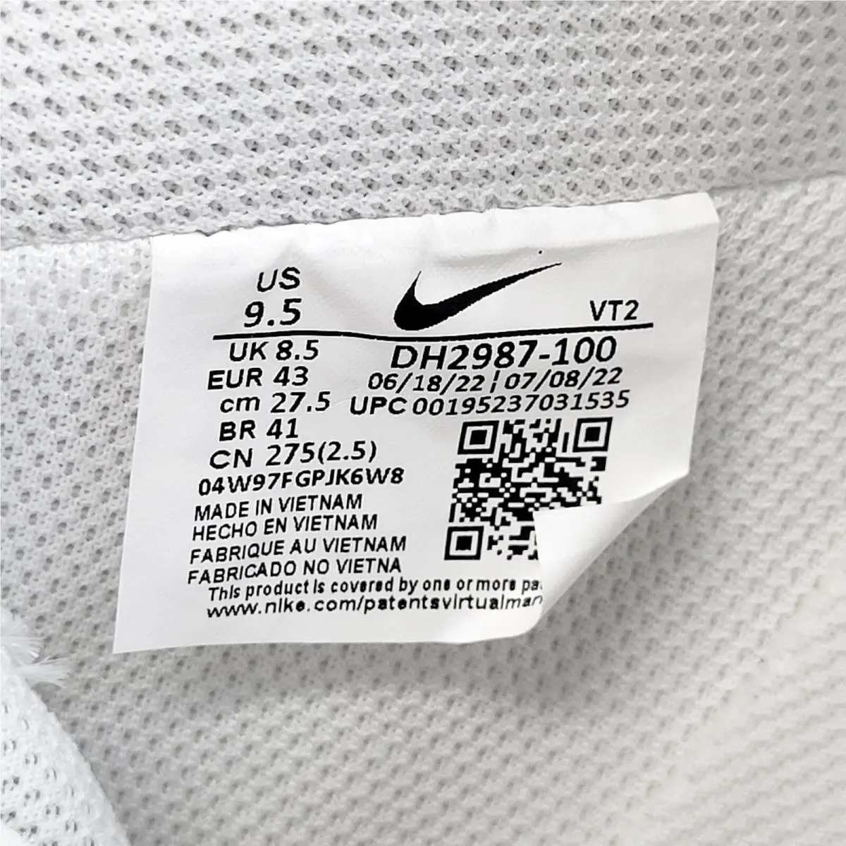 Nike shoes - Nike Court Vision - Court Vision - DH2987 - White 9