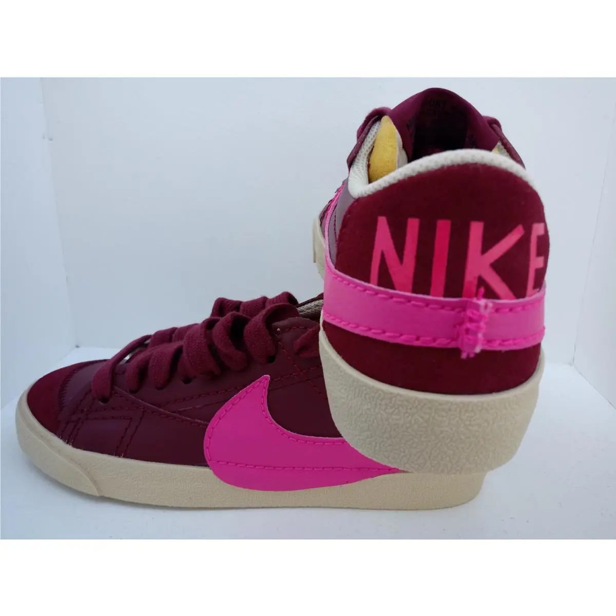 Nike shoes - NIKE BLAZER `77 JUMBO - BLAZER JUMBO - DQ1470-600 - TEAM RED/PINK-PRIME RATTAN 8