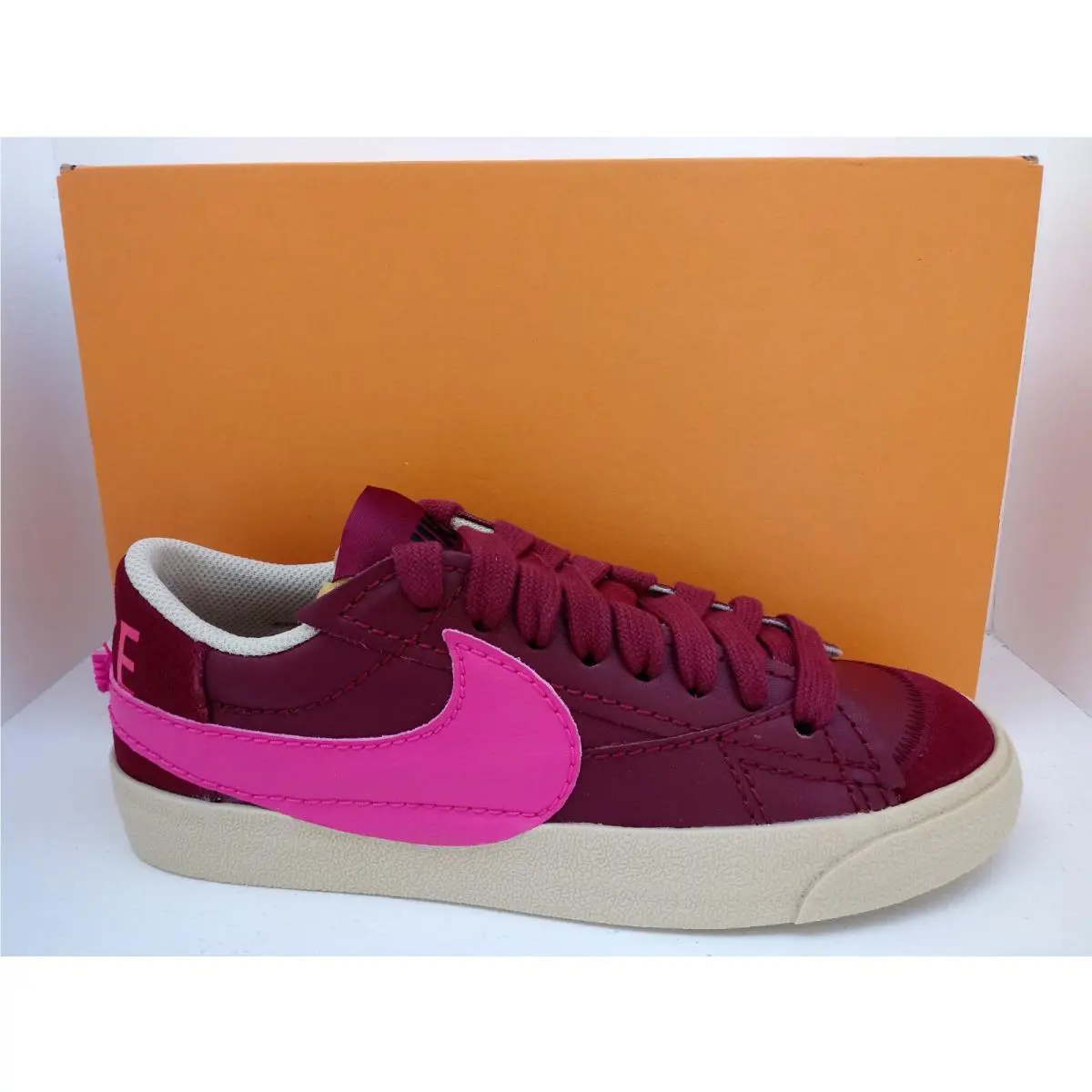 Nike shoes - NIKE BLAZER `77 JUMBO - BLAZER JUMBO - DQ1470-600 - TEAM RED/PINK-PRIME RATTAN 12