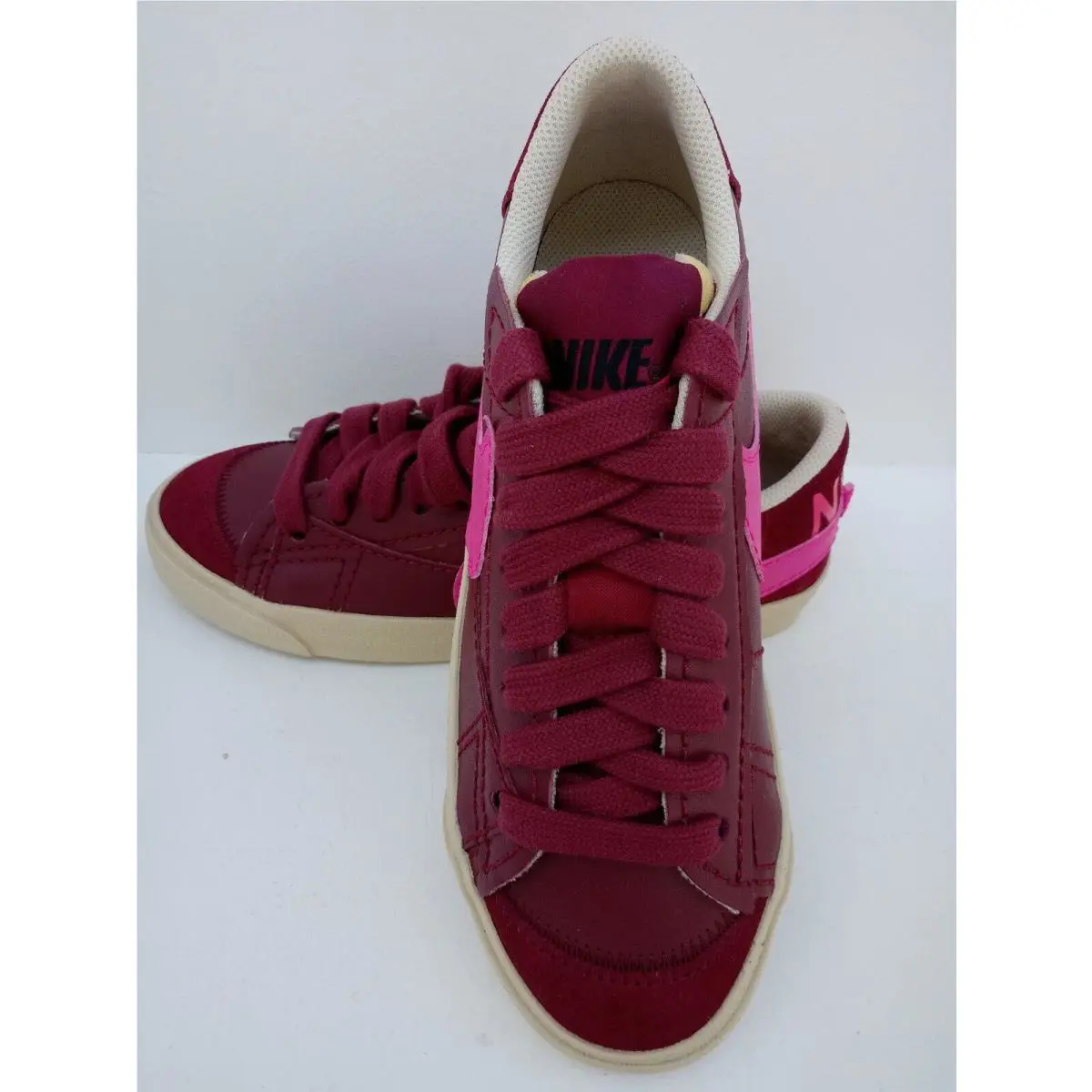 Nike shoes - NIKE BLAZER `77 JUMBO - BLAZER JUMBO - DQ1470-600 - TEAM RED/PINK-PRIME RATTAN 20