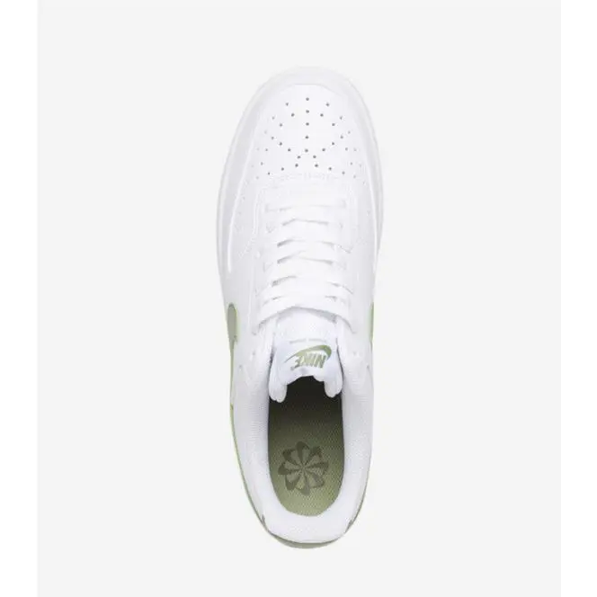 Nike shoes - Nike Court Vision Low - Court Vision Low - FD0781-100 - White/Oil Green/Medium Olive 3