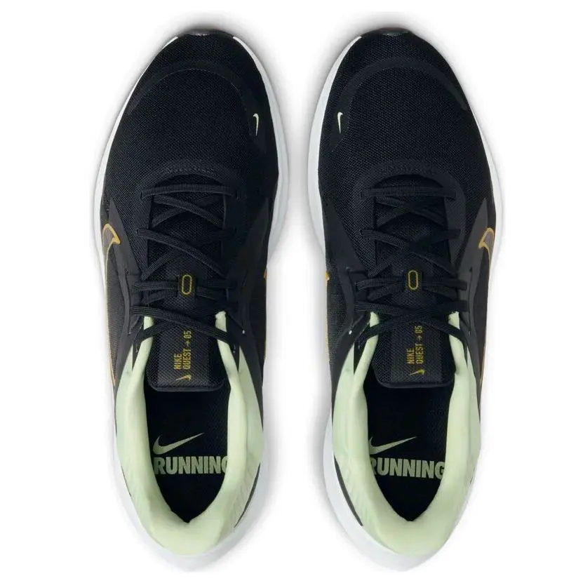 Nike shoes - Nike Quest 5 - Quest - DD0204-301 - BLACK/OLIVE AURA-BRONZINE 2