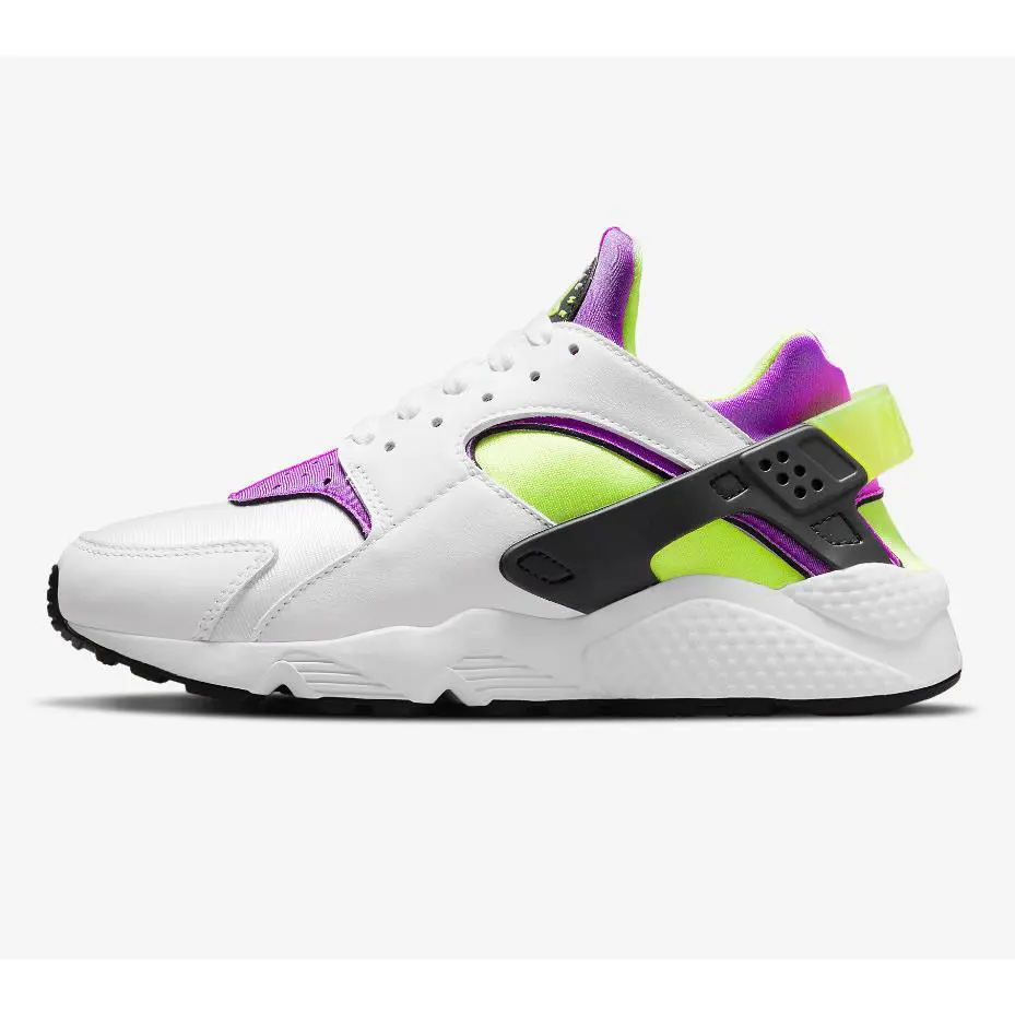 Nike shoes - White/Neon Yellow/Black 1
