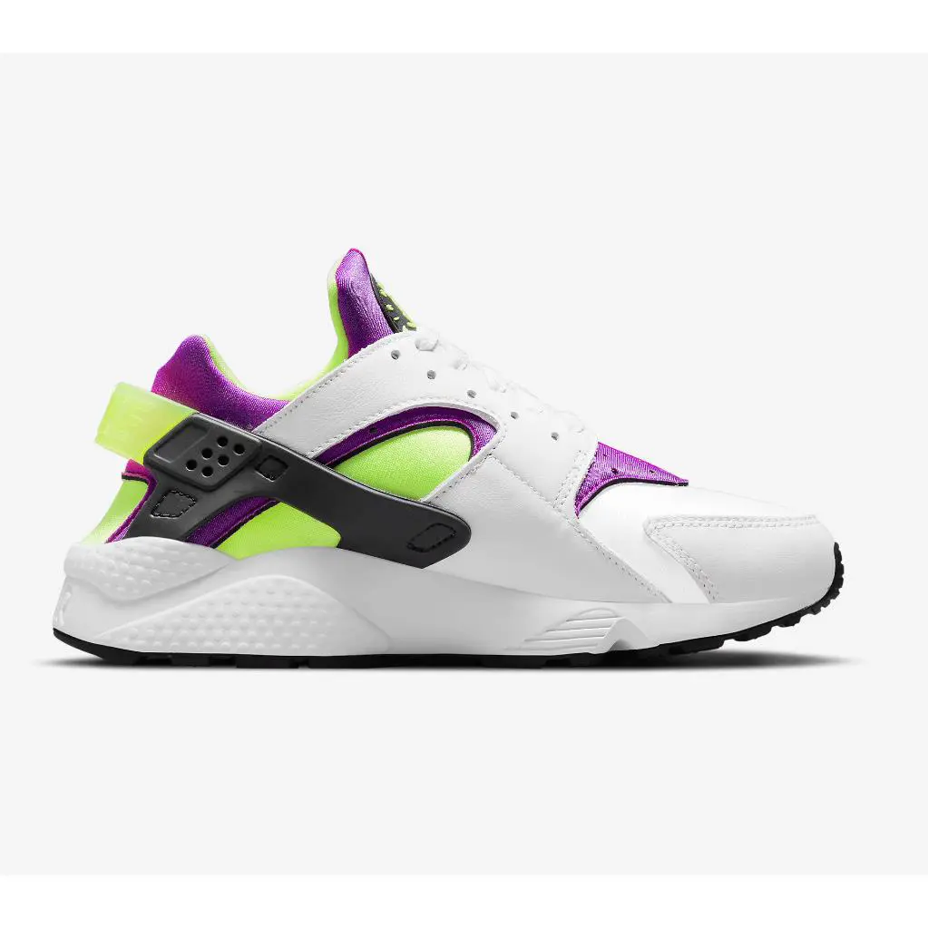 Nike shoes - White/Neon Yellow/Black 2