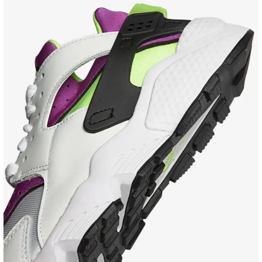 Nike shoes - White/Neon Yellow/Black 3