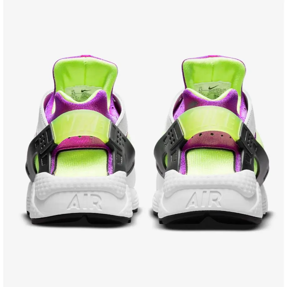 Nike shoes - White/Neon Yellow/Black 12