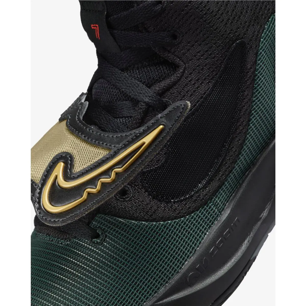 Nike shoes - Nike KD Trey 5 - Trey - DD9538-010 - Black/Metallic Gold/Green 3