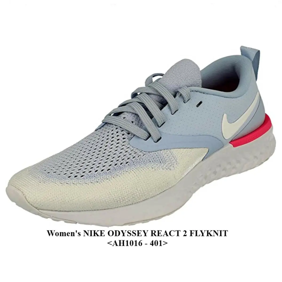 Nike shoes - Nike Odyssey React Flyknit - Odyssey React Flyknit - HYDROGEN BLUE / WHITE-HYPER PINK 0