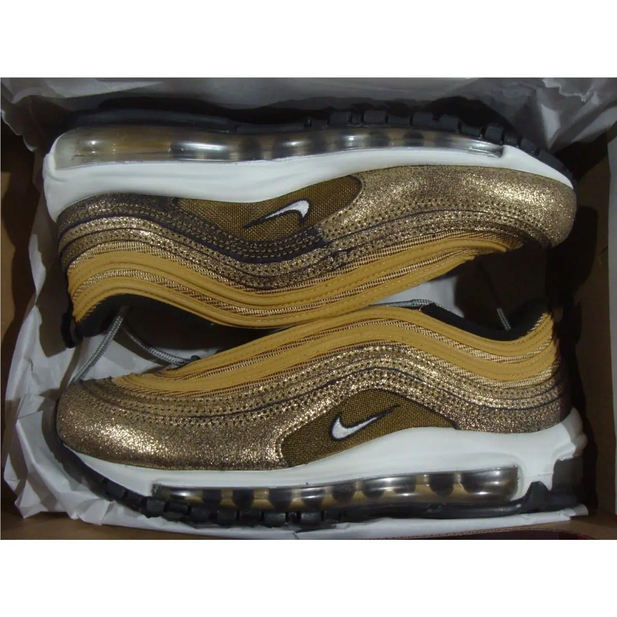 Nike shoes - Nike Air Max 97 - Air Max - DO5881 - TWINE/WHITE METALLIC GOLD 6