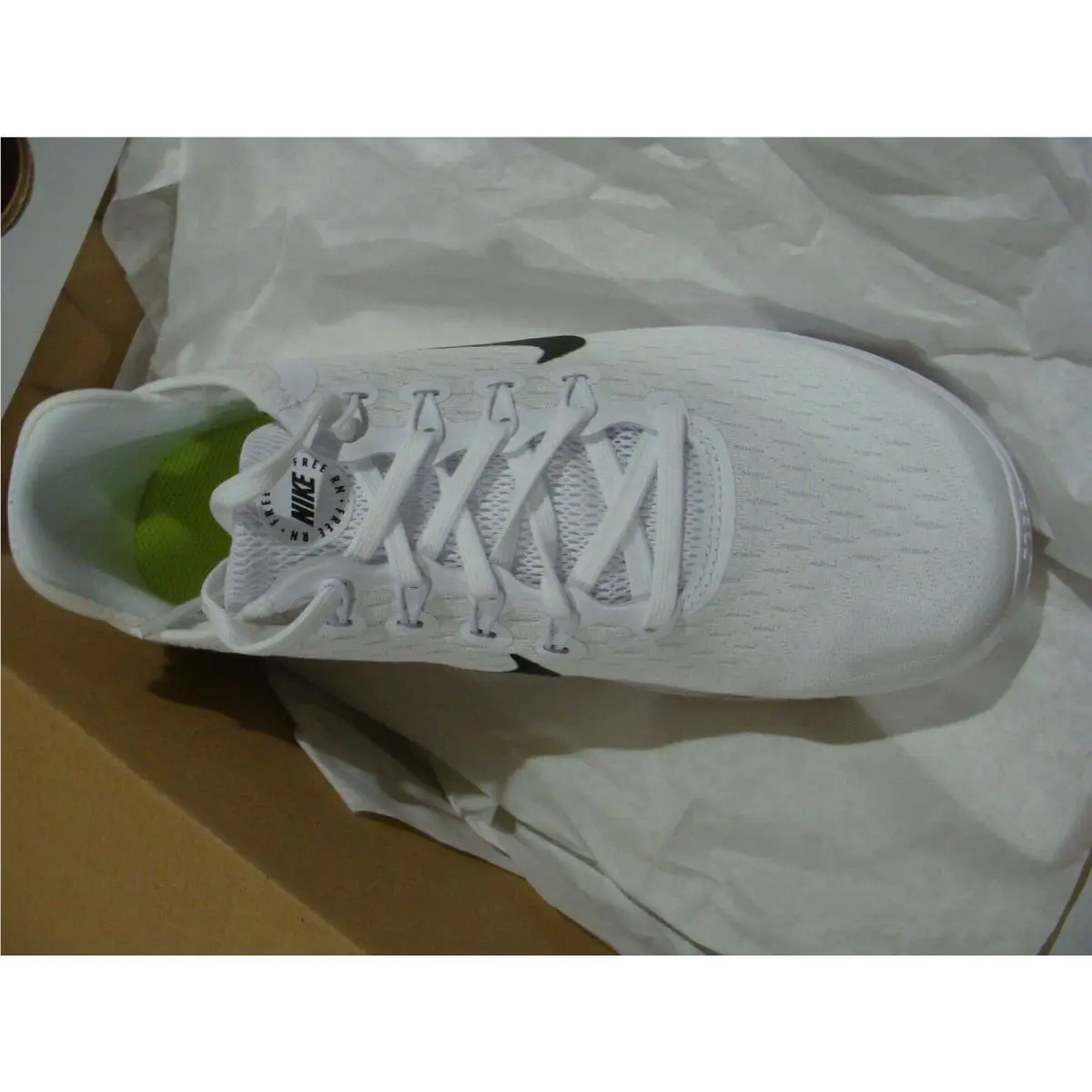 Nike shoes - Nike Free RN - Free - 942837-100 - White/Black 7