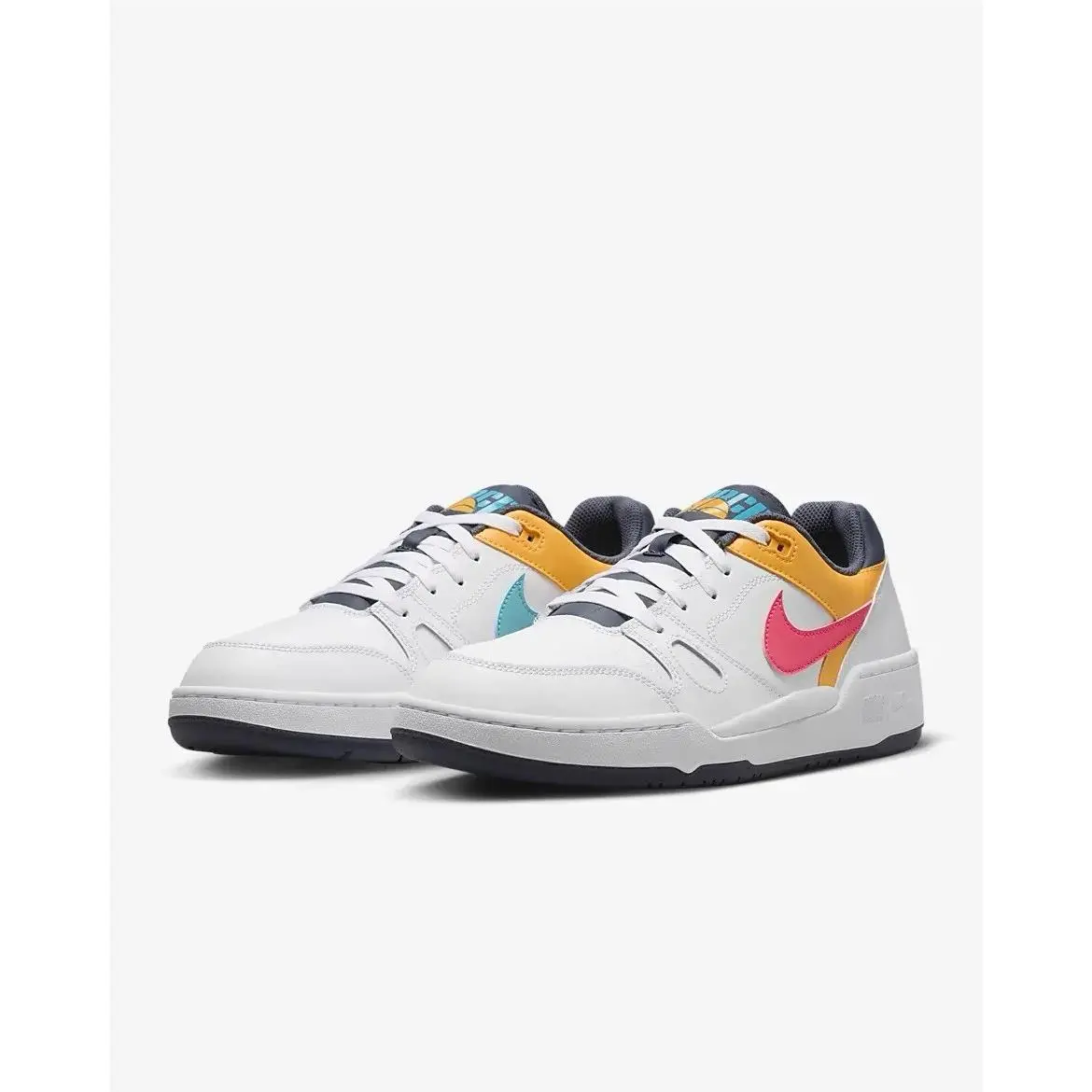 Nike shoes - Nike Full Force - Full Force - HF4846-100 - White/Thunder Blue/Dusty Cactus/Racer Pink 7