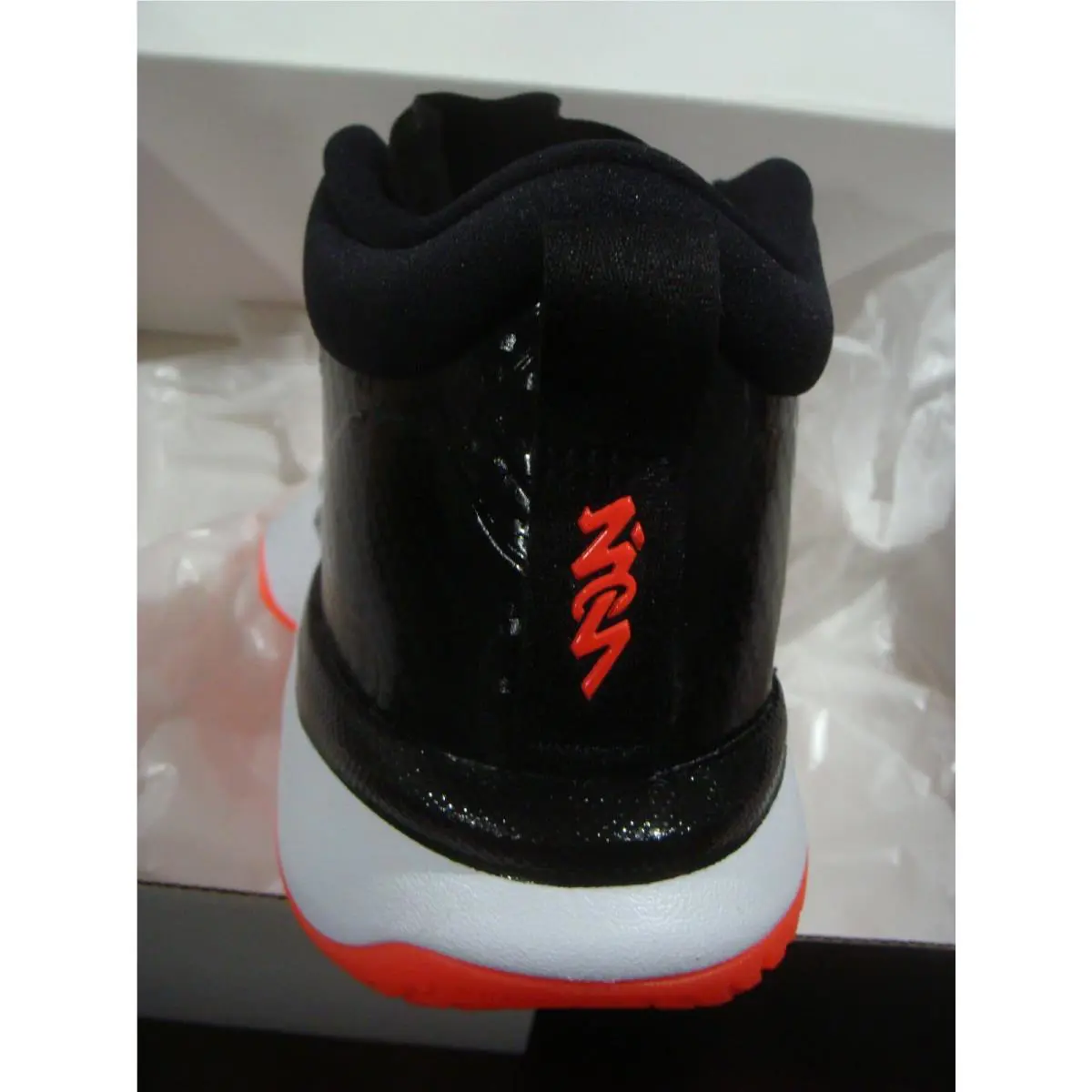 Nike shoes - Jordan Zion 1 - Zion - BLACK/BRIGHT CRIMSON WHITE 9