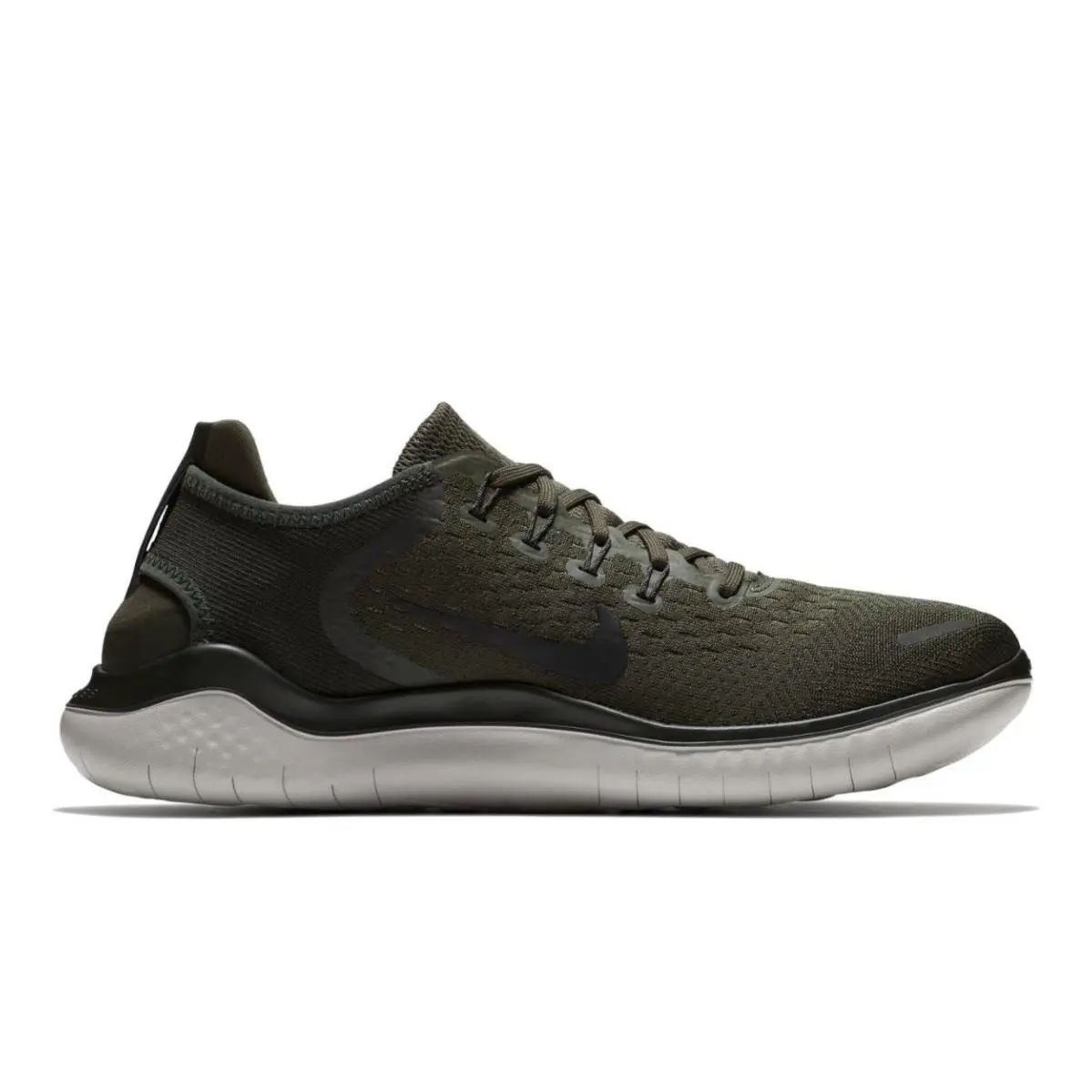 Nike shoes - Nike Free RN 2018 - Free - 942836-300 - khaki/black Sequoia 0
