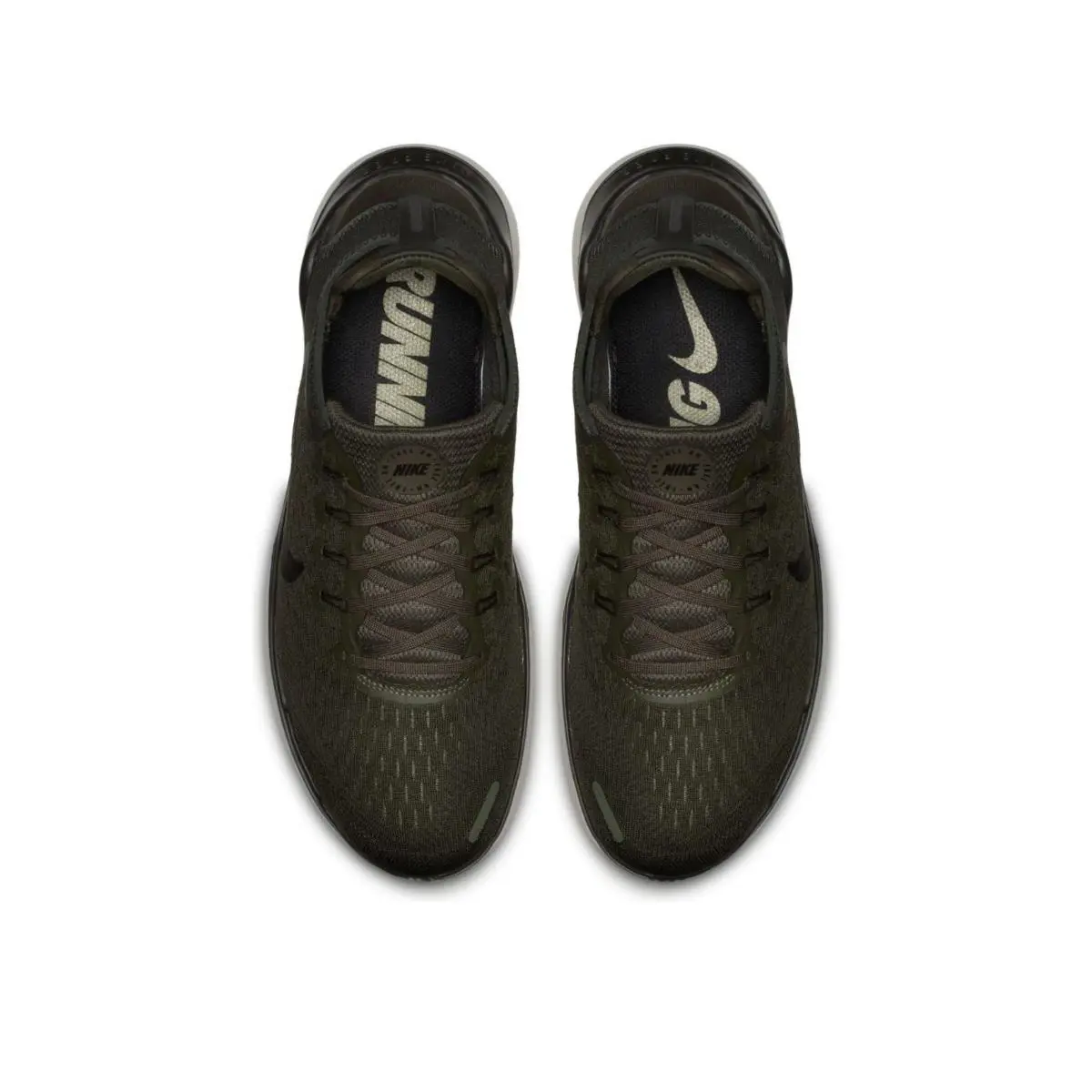 Nike shoes - Nike Free RN 2018 - Free - 942836-300 - khaki/black Sequoia 2