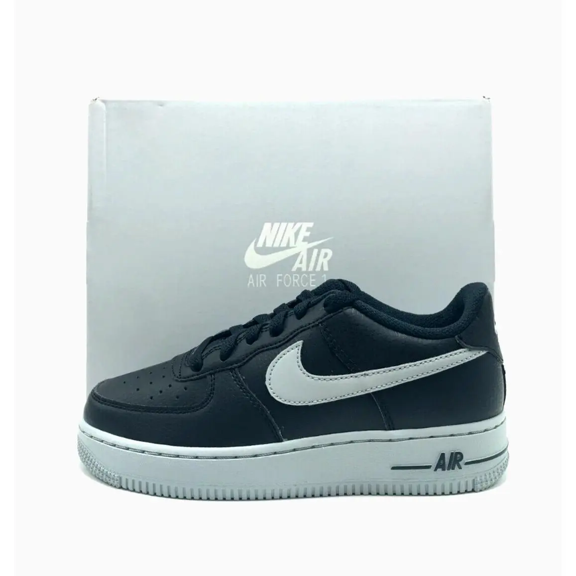 Nike shoes - Nike Air Force 1 GS - Black 6
