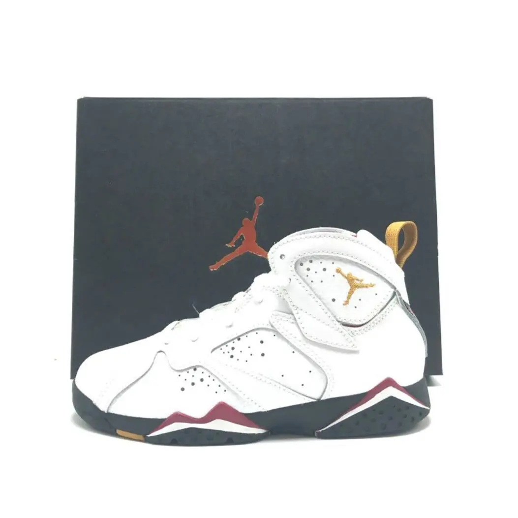 Pre-school Kids Nike Air Jordan 7 Retro PS White/cardinal DJ2778 106 - White