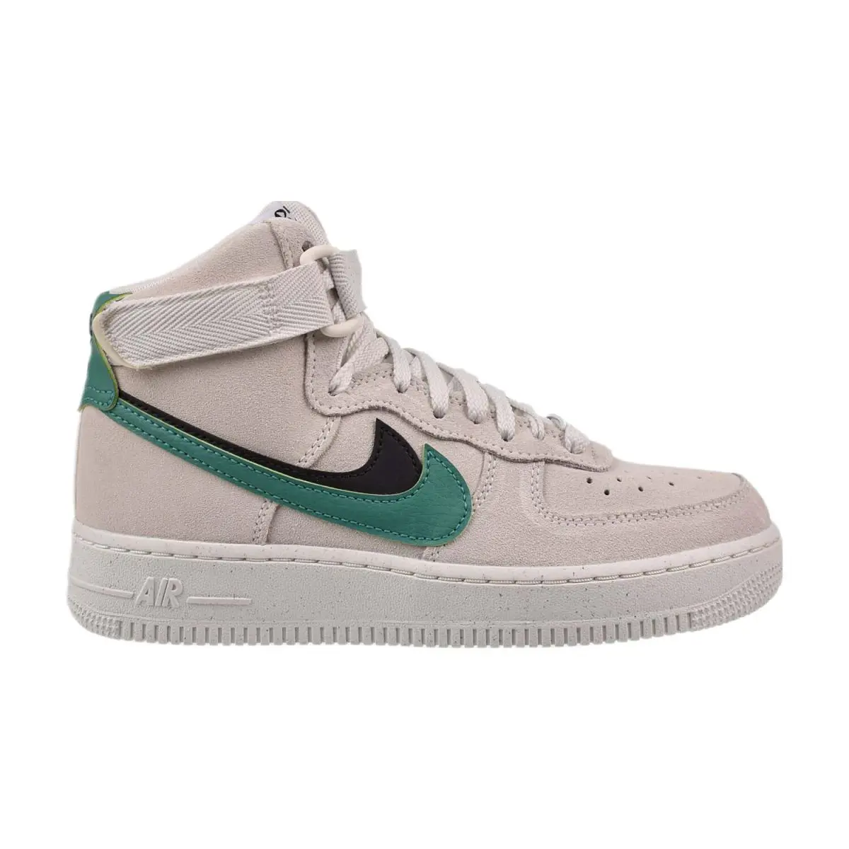 Nike Air Force 1 High SE Women`s Shoes Sesame-neptune Green DO9460-100 - Sesame-Neptune Green