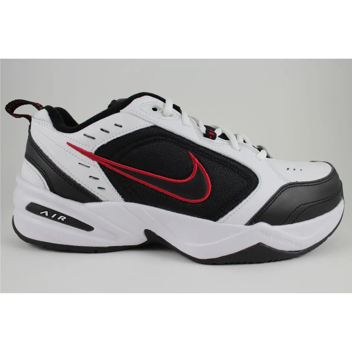Nike shoes - Air Monarch IV - Air Monarch - Whites, Full way: White/Black-Varsity Red 0