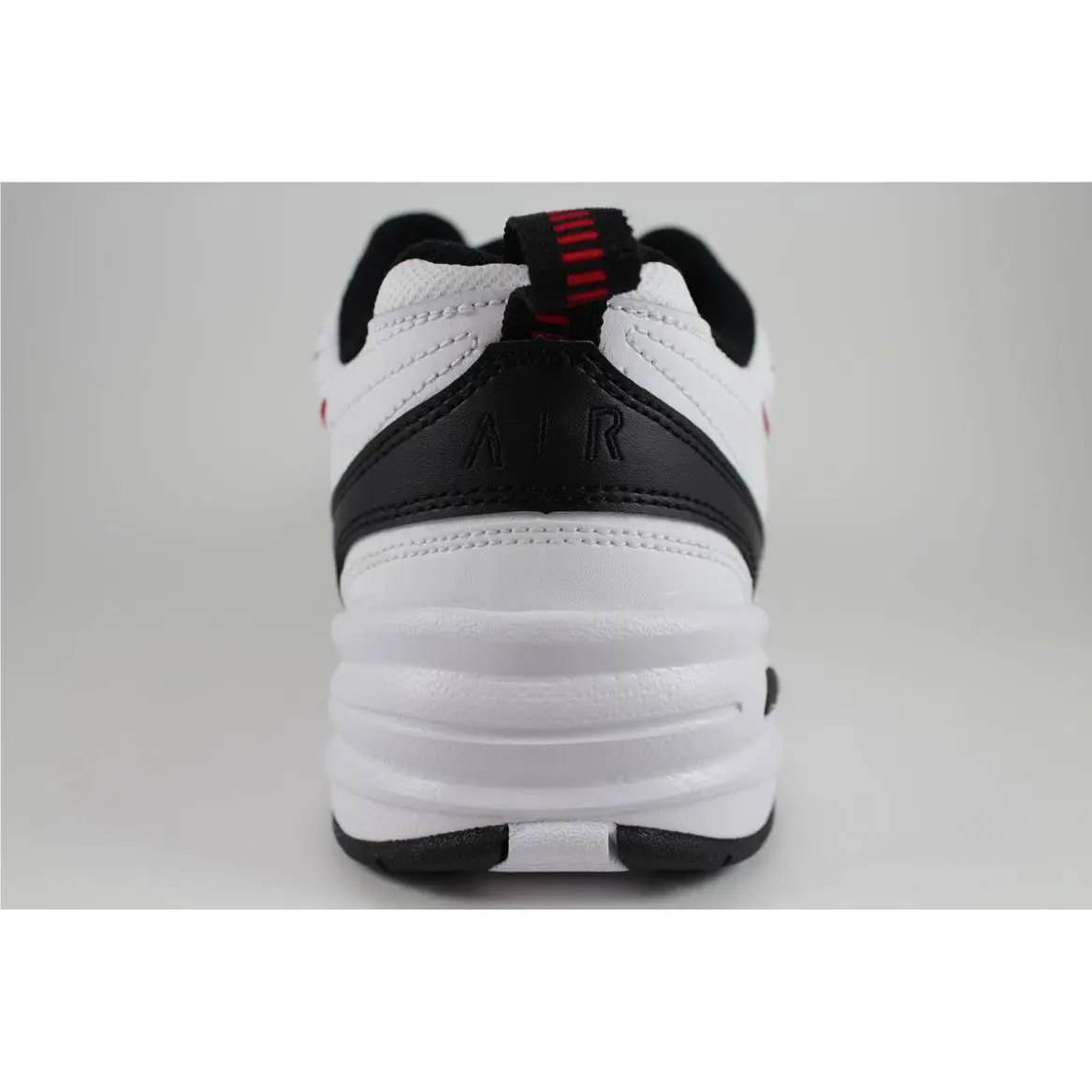 Nike shoes - Air Monarch IV - Air Monarch - Whites, Full way: White/Black-Varsity Red 3