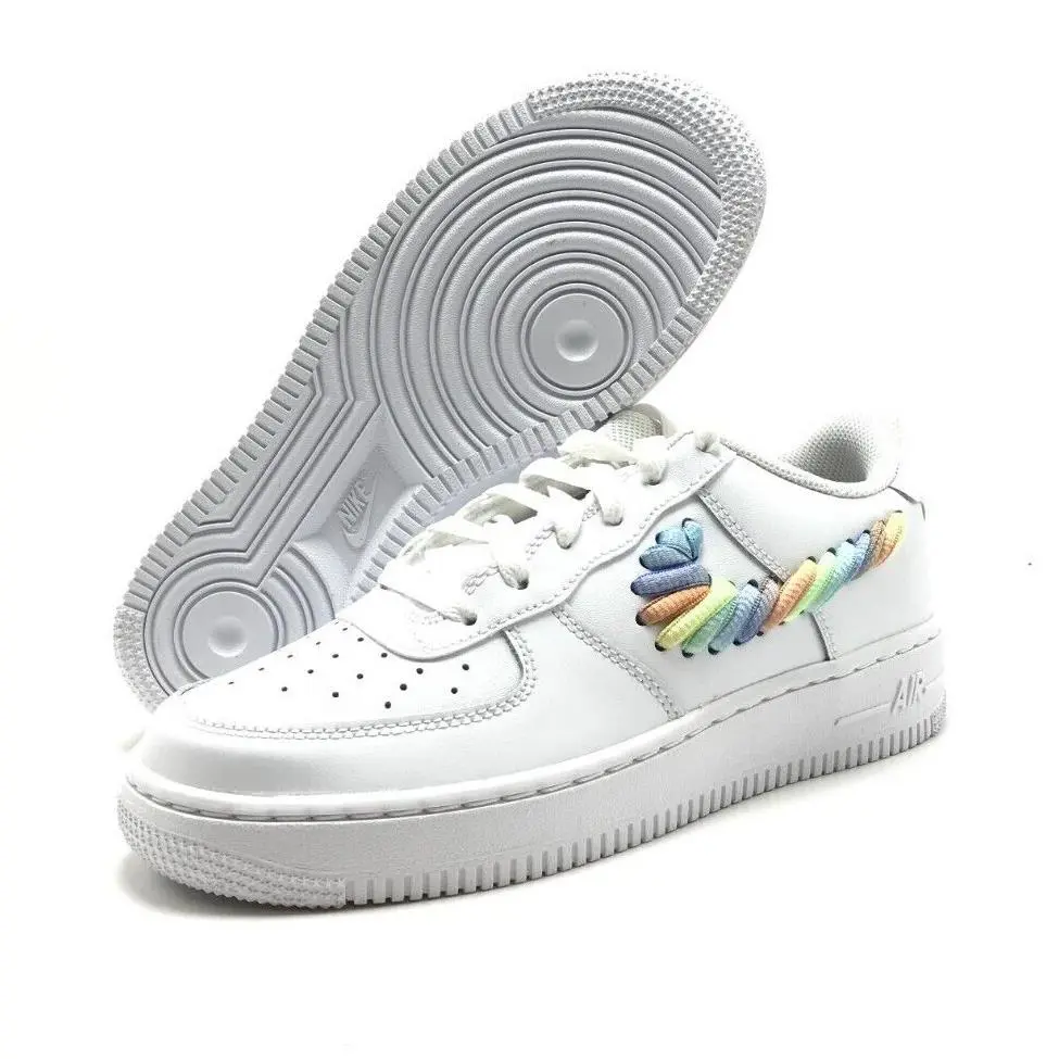 Nike shoes - Nike Air Force 1 LV8 GS - White 4