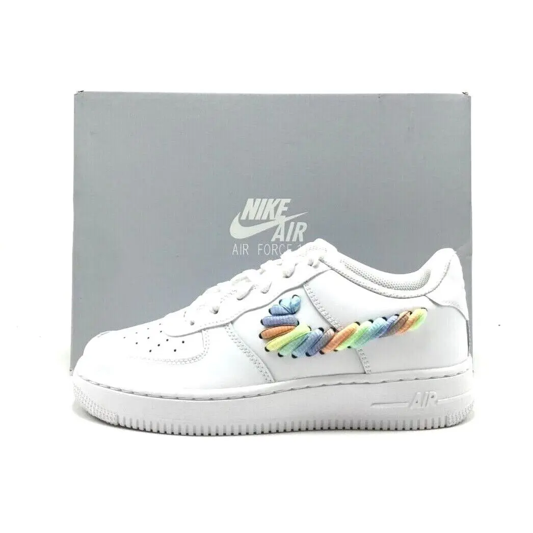 Nike shoes - Nike Air Force 1 LV8 GS - White 7