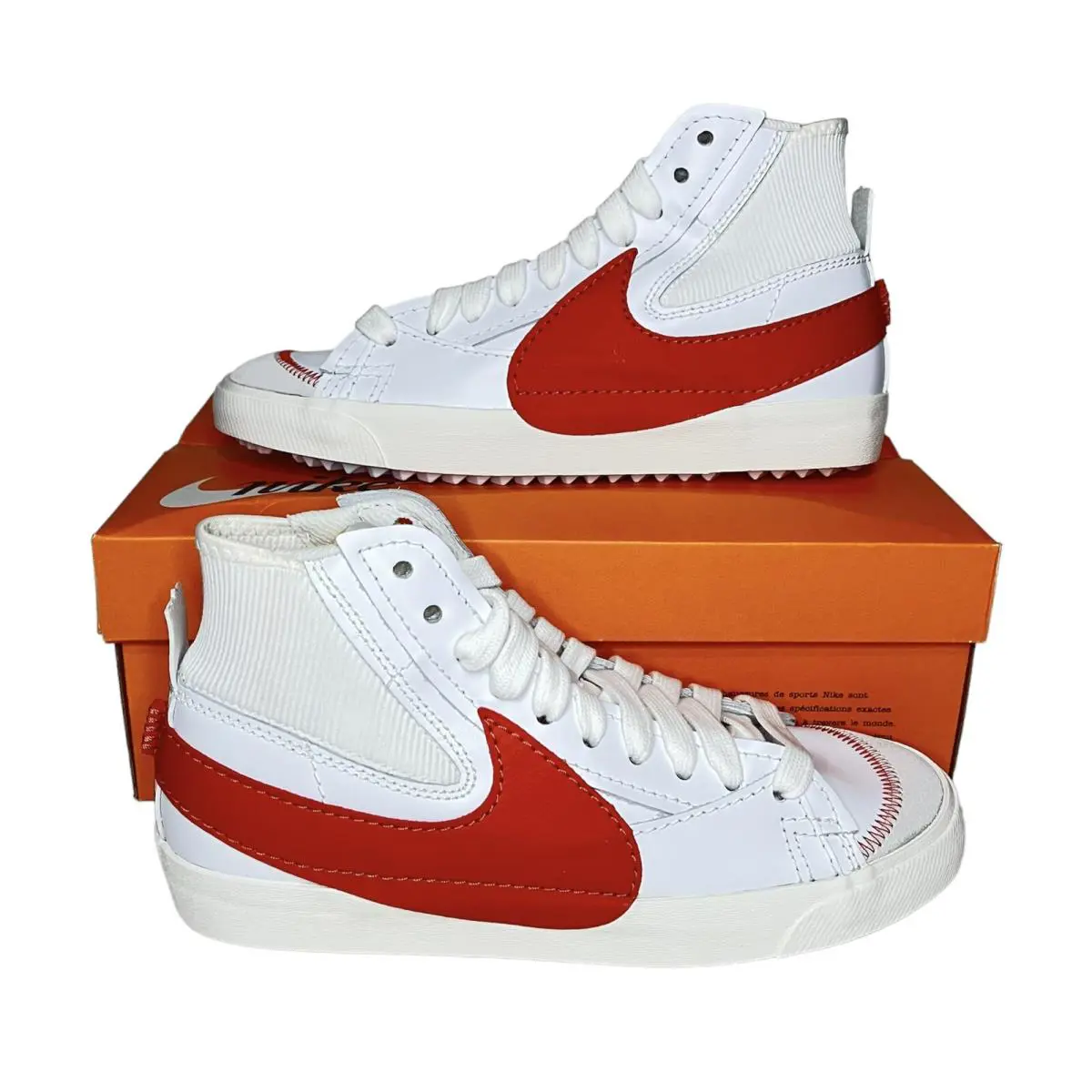 Nike shoes - Nike Blazer Mid 77 - Blazer Mid - DH7690-100 - White 0