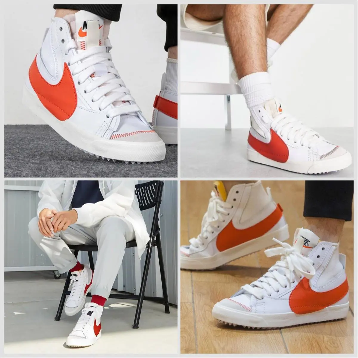 Nike shoes - Nike Blazer Mid 77 - Blazer Mid - DH7690-100 - White 6