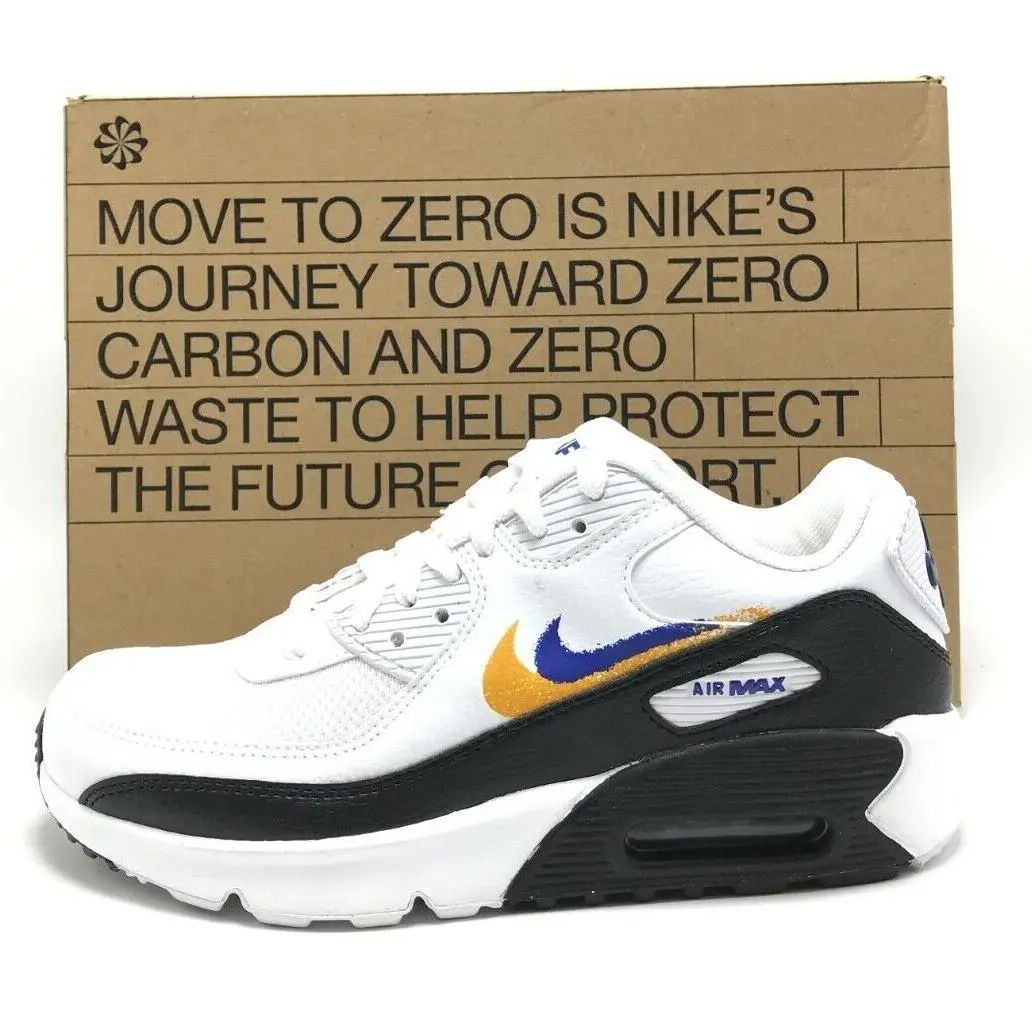 Nike shoes - Nike Air Max 90 GS - White 6