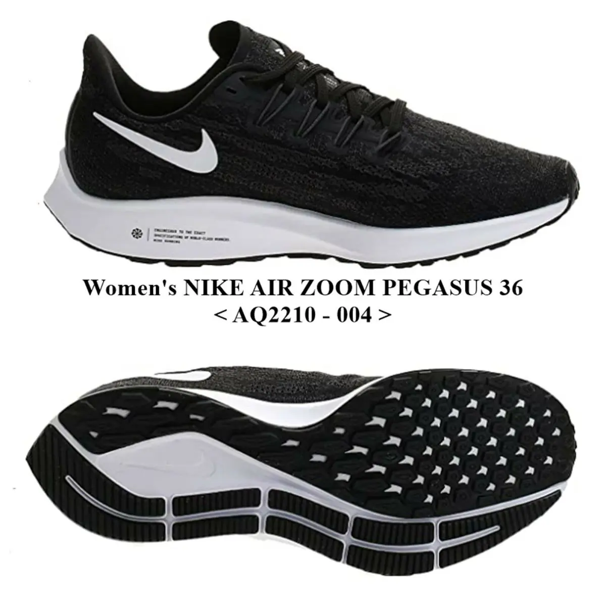 Nike shoes - AQ2210 - AQ2210 - BLACK / WHITE-THUNDER GREY 0