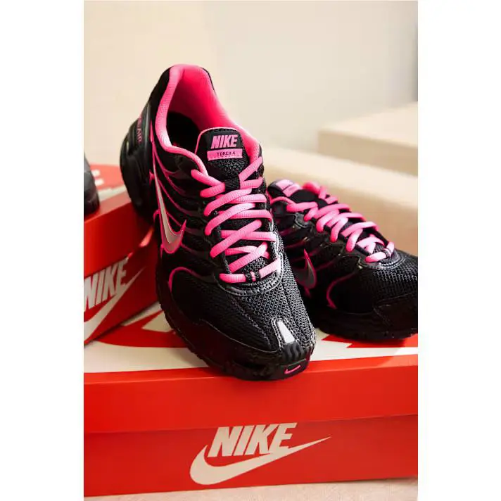 Nike shoes - Nike TORCH 4 - TORCH - Pink, Manufacturer: White/Yellow/Pink 31