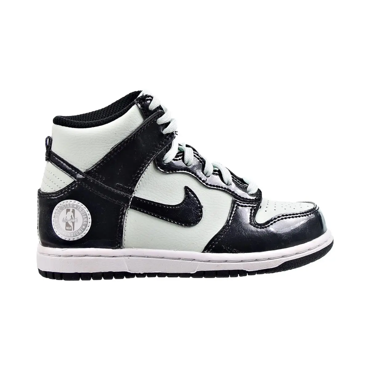 Nike Dunk High SE PS All-star Little Kids` Shoes Barely Green-black DD2313-300 - Barely Green-Black-White