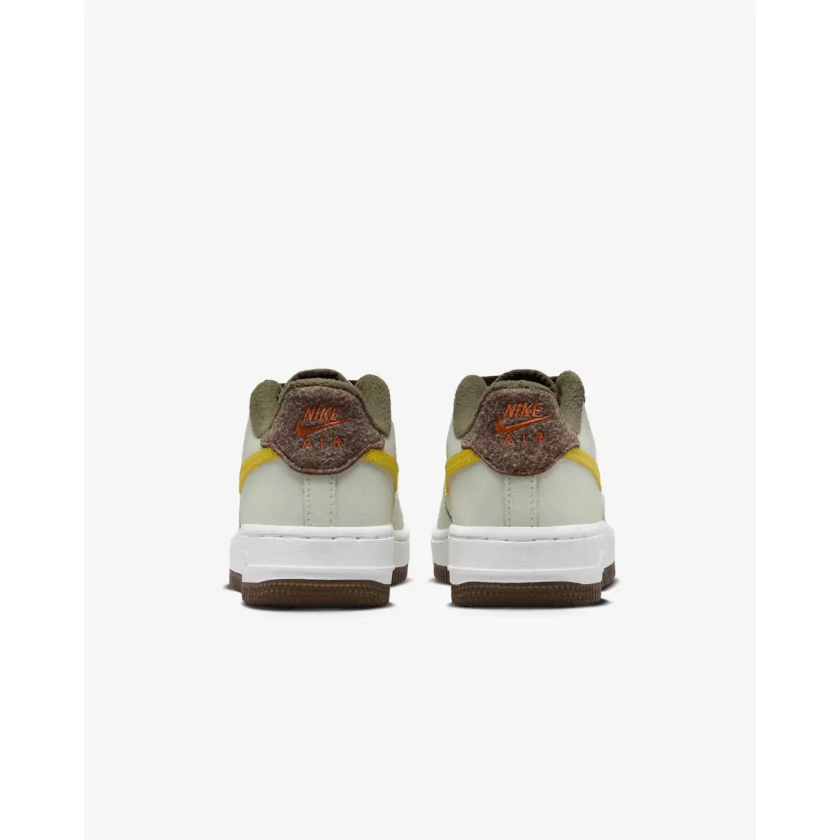 Nike shoes - Nike Air Force 1 LV8 - Summit White/Campfire Orange/Vivid Sulfur 4