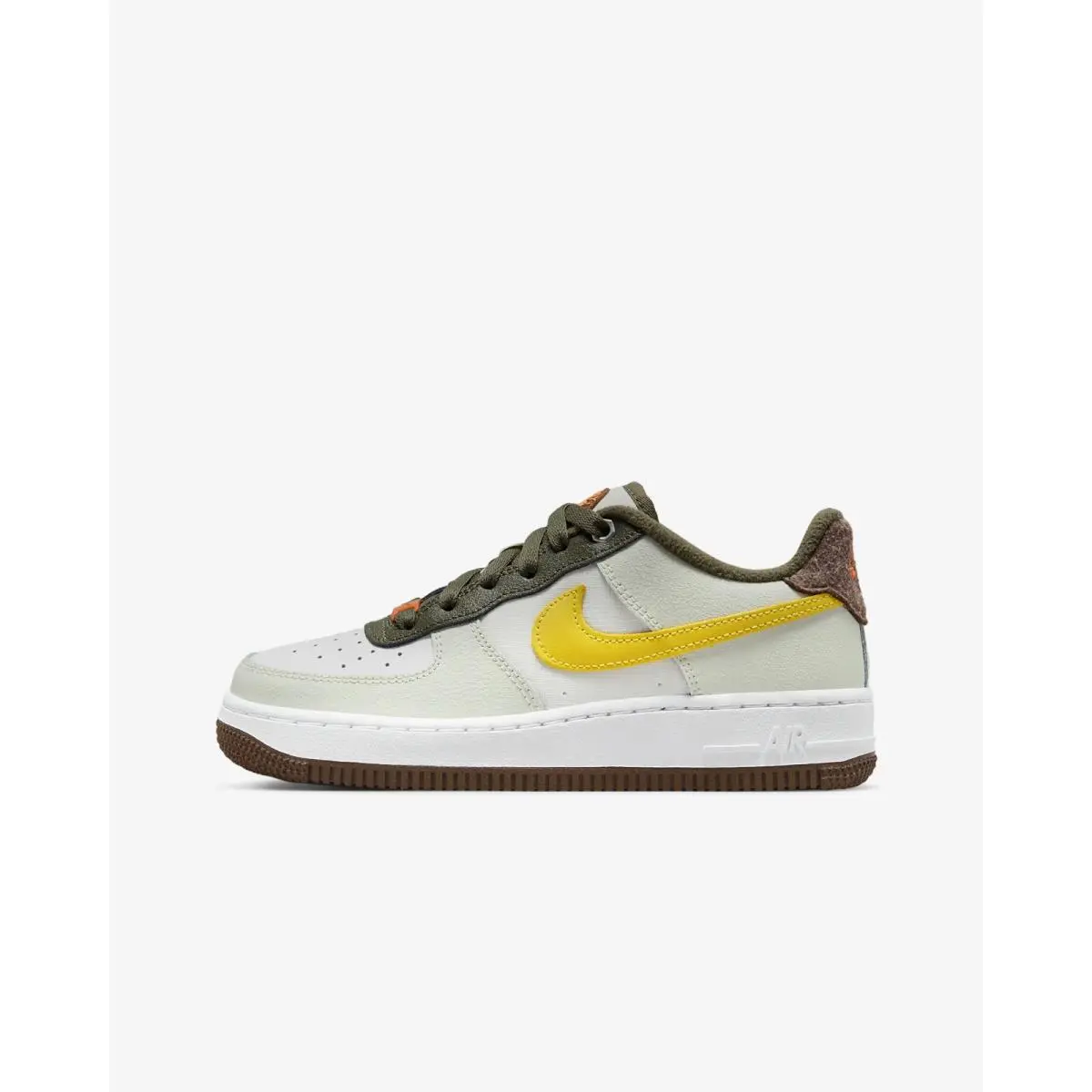 Nike shoes - Nike Air Force 1 LV8 - Summit White/Campfire Orange/Vivid Sulfur 7