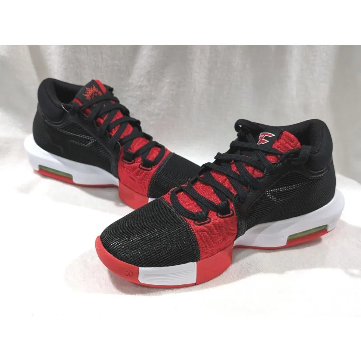 Nike shoes - Nike LeBron Witness 8 Faze - FV0400-001 - Black/White/Red 9