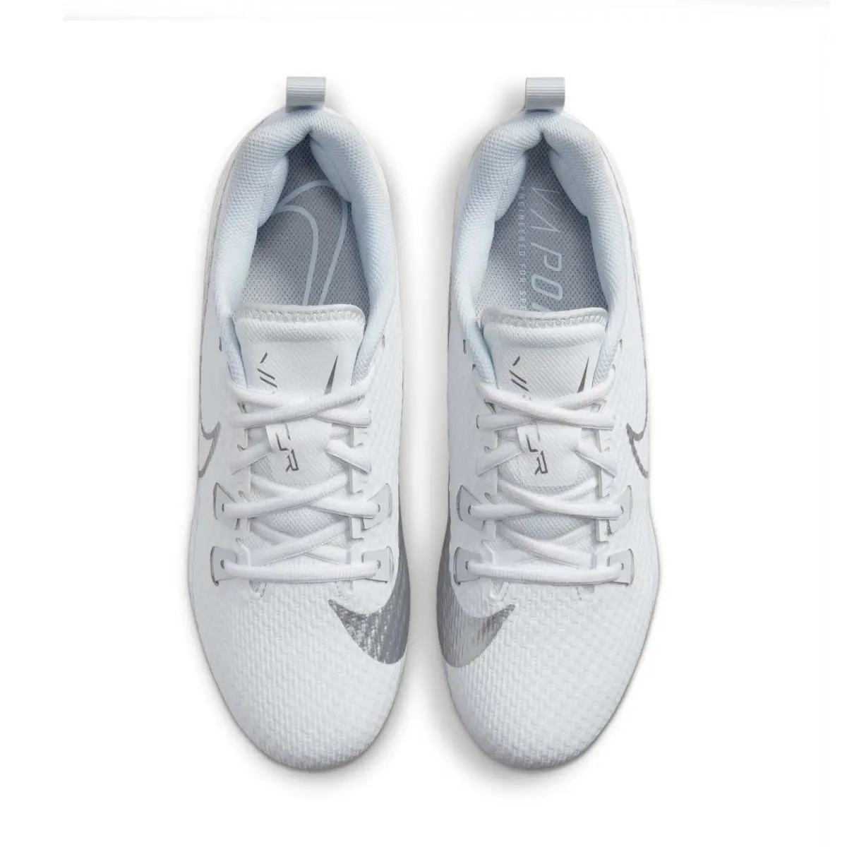 Nike shoes - White Metallic Silver 7