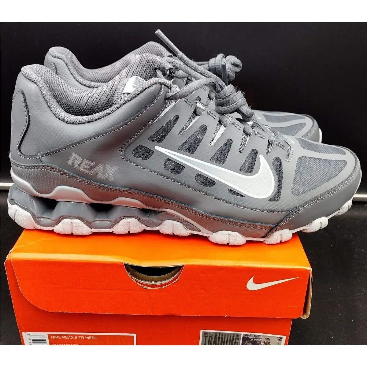 Nike shoes - Nike Reax TR 8 - Reax - 621716-010 - Cool Gray/Wolf Grey