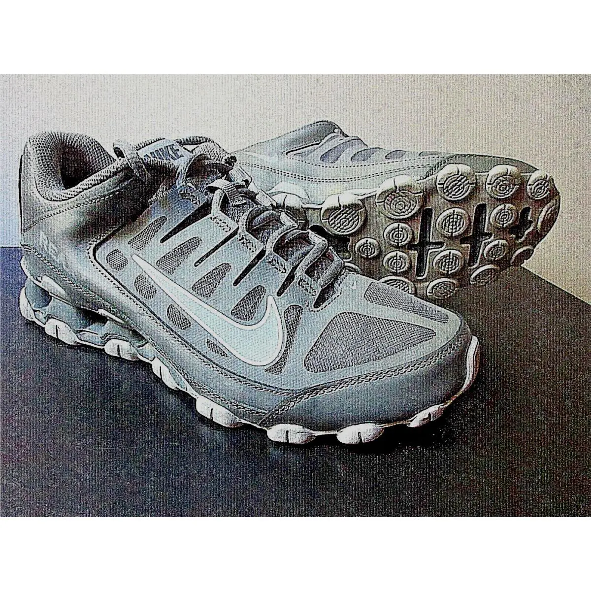 Nike shoes - Nike Reax TR 8 - Reax - 621716-010 - Cool Gray/Wolf Grey