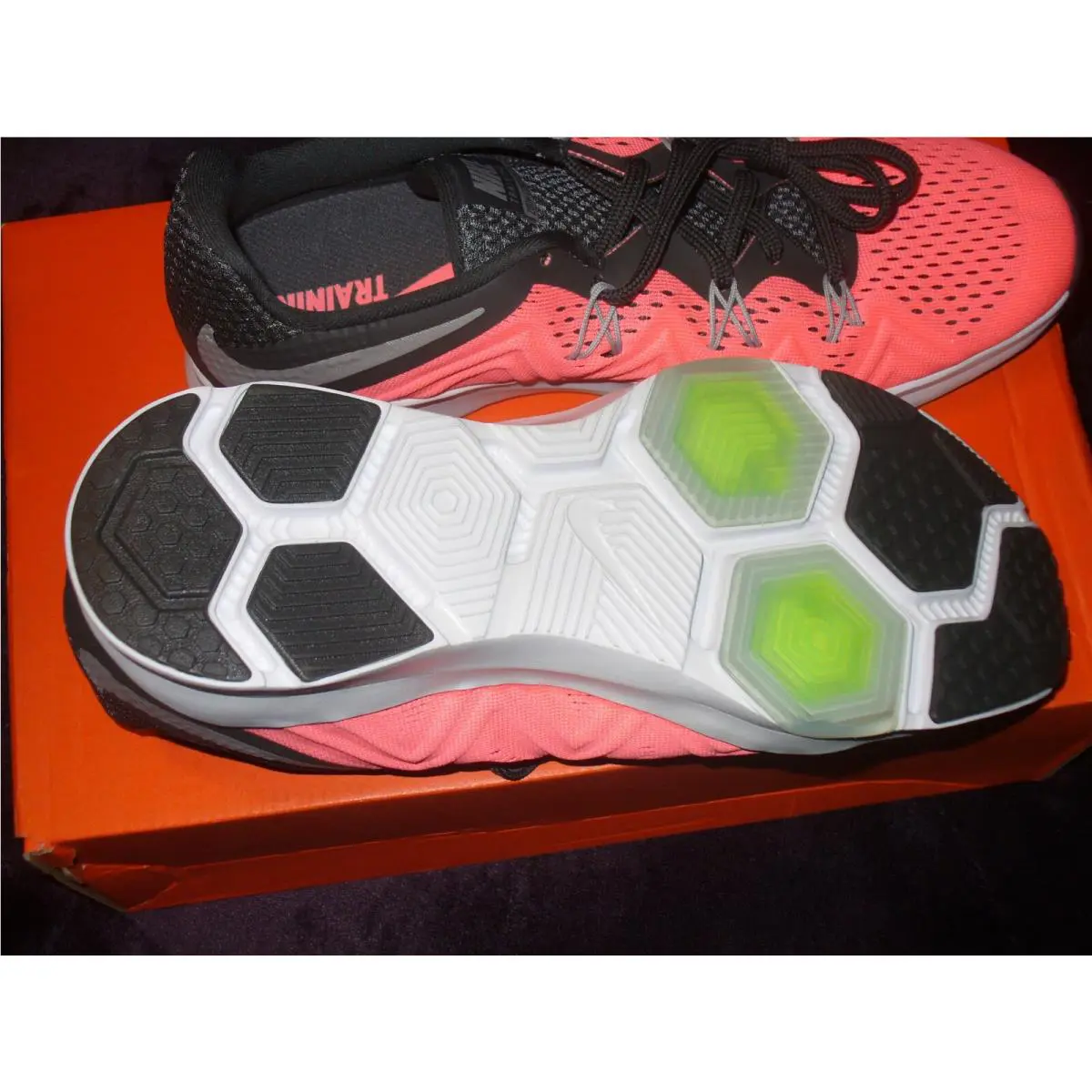 Nike shoes - Zoom Condition - Zoom Condition - 852472-600 - Pink/Black/Grey 8