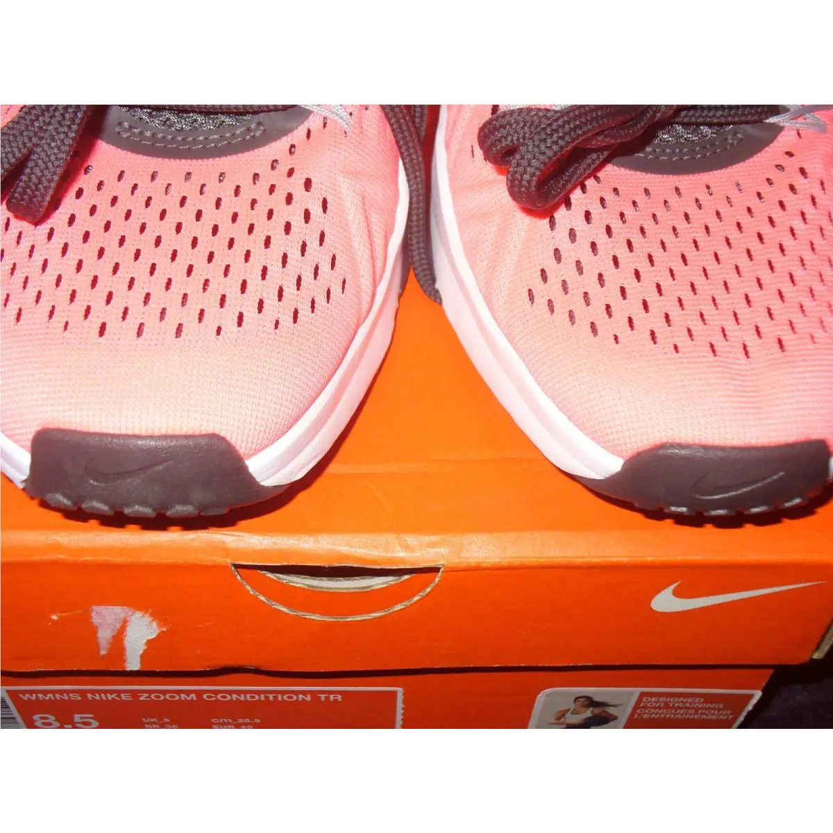 Nike shoes - Zoom Condition - Zoom Condition - 852472-600 - Pink/Black/Grey 1