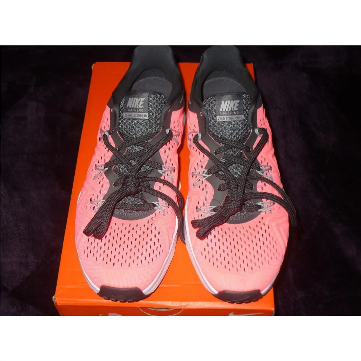 Nike shoes - Zoom Condition - Zoom Condition - 852472-600 - Pink/Black/Grey 9