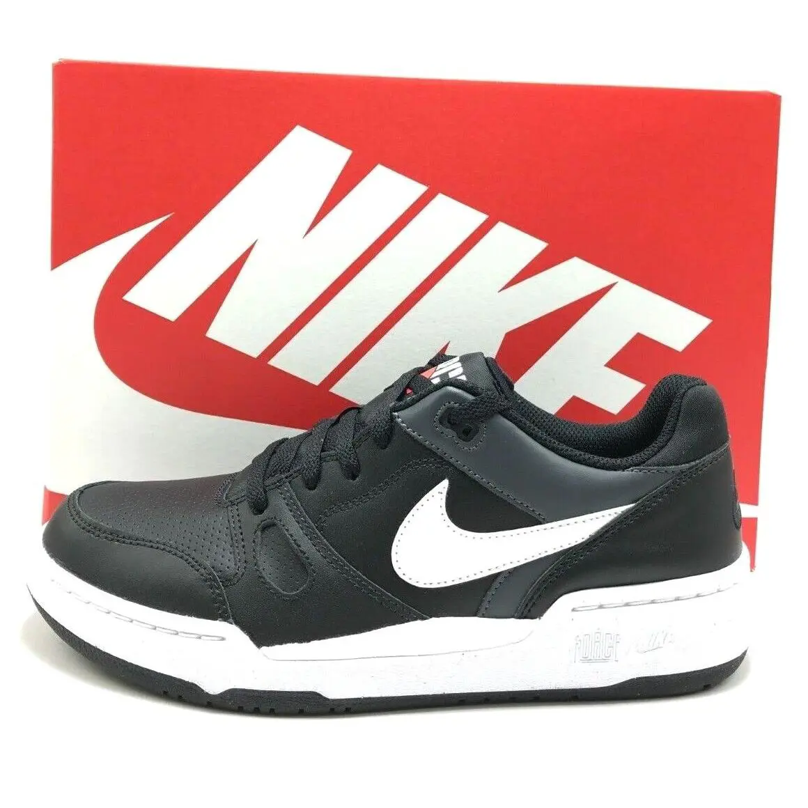 Men Nike Full Force Low Sneakers Black/white FB1362 001 Sz 8.0 - 13.0 - Black