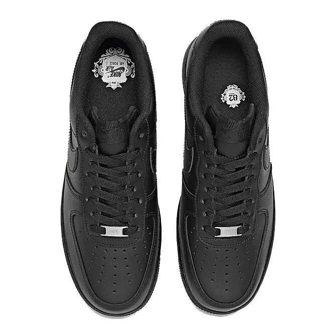 Nike shoes - Nike Air Force 1 `07 - Black 3
