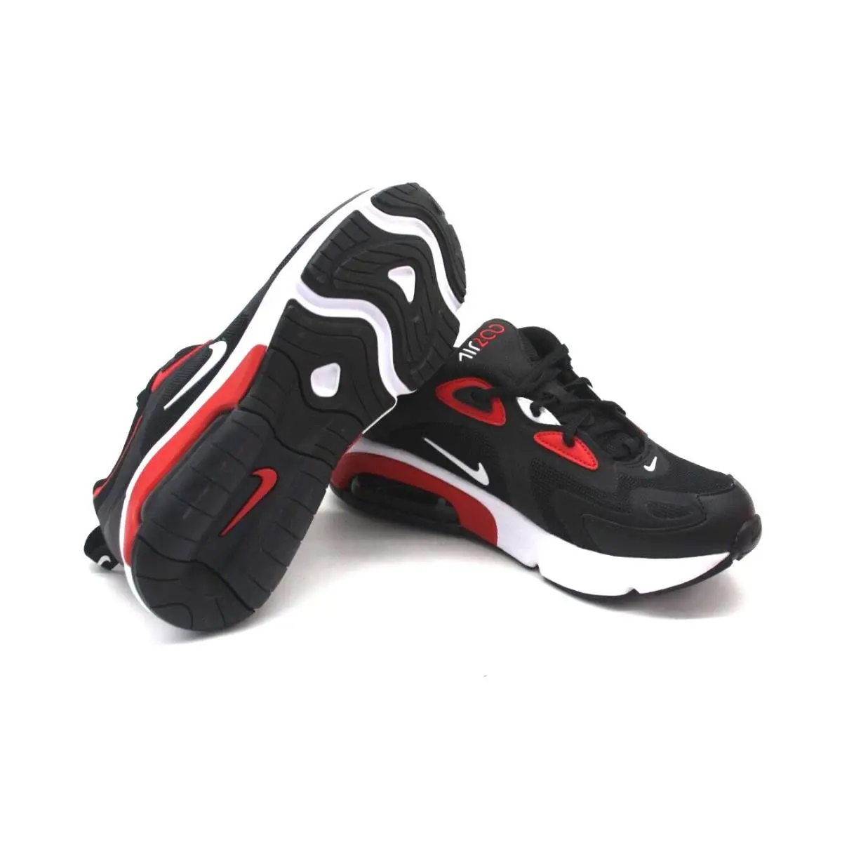 Nike shoes - Nike Air Max 200 - Air Max - BLACK/WHITE UNIVERSITY RED 15